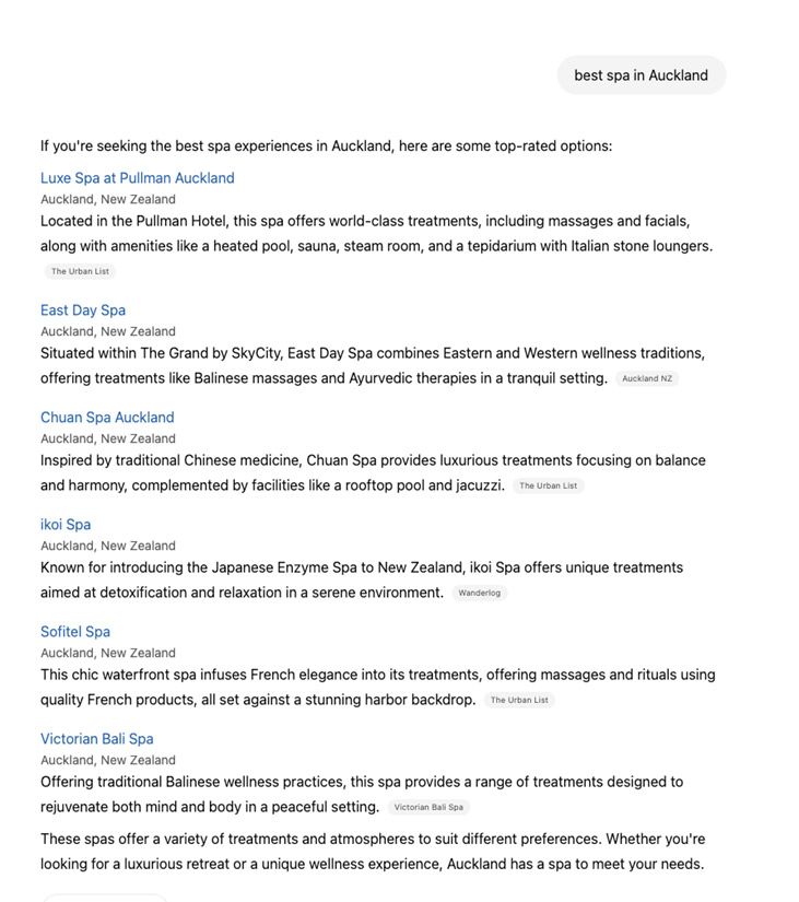 AI-generated search results AI-generated search results