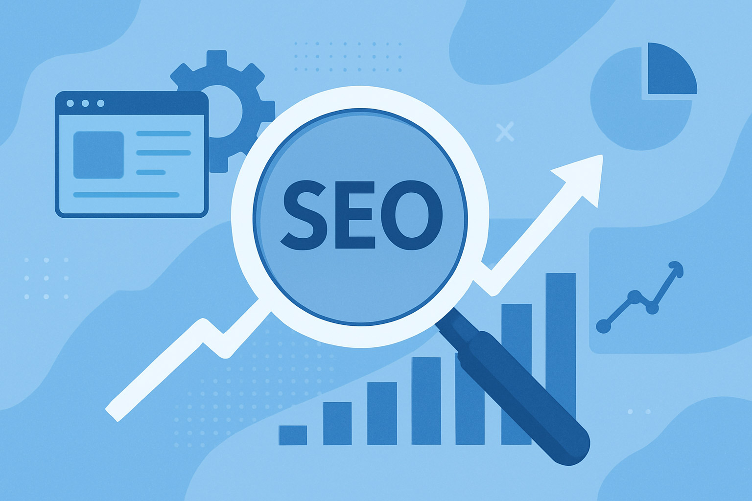 SEO services include building high-quality links