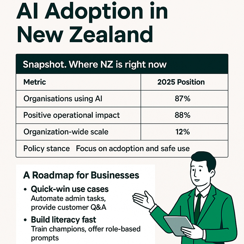 ai adoption in New Zealand ai adoption in New Zealand