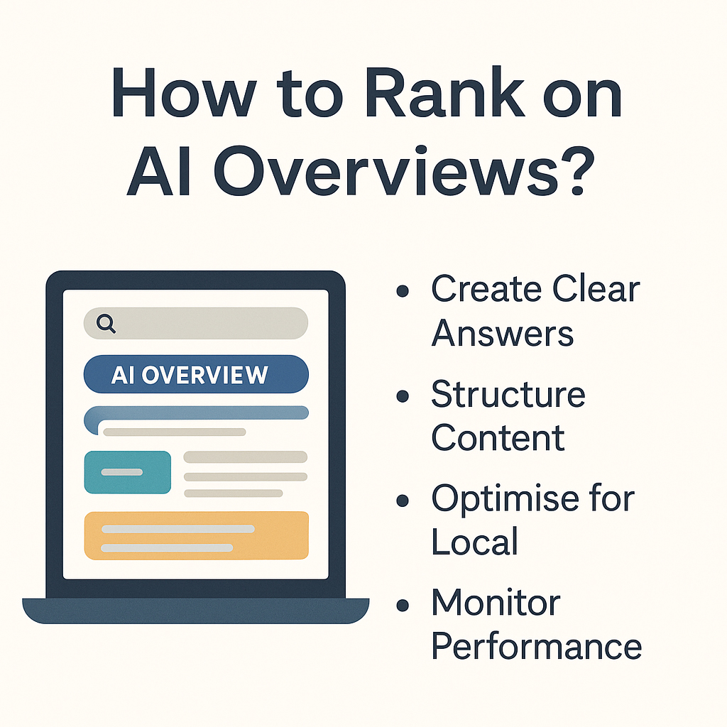 how to rank on ai overviews
