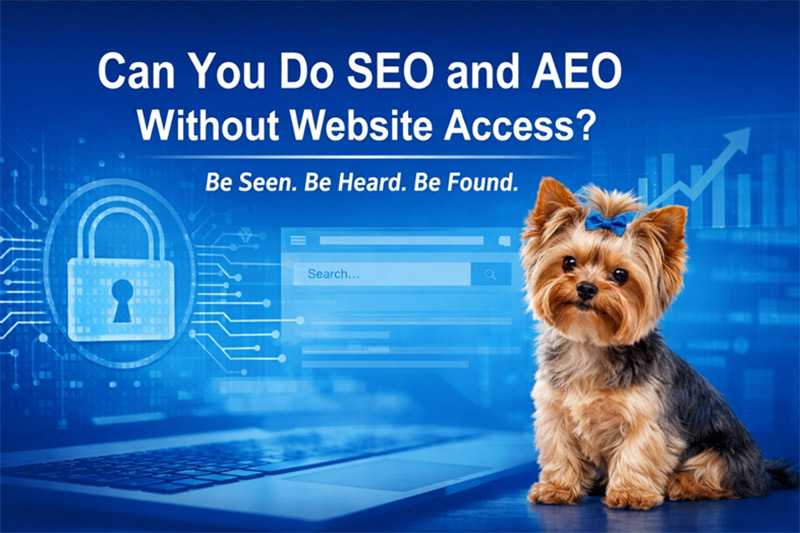 Can you do AEO without website access
