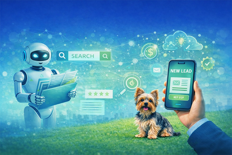 What artificial intelligence marketing means