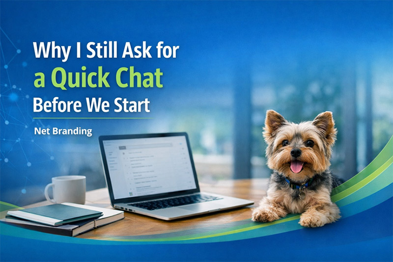 Why I Still Ask for a Quick Chat Before We Start