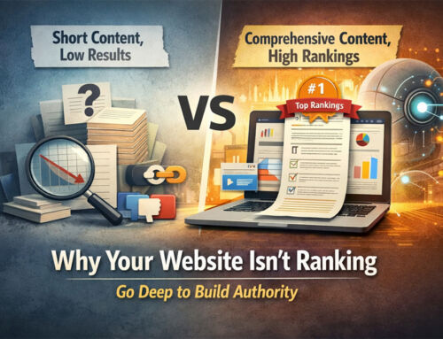 Why a Few Paragraphs Won’t Rank Your Website (And What Actually Will)