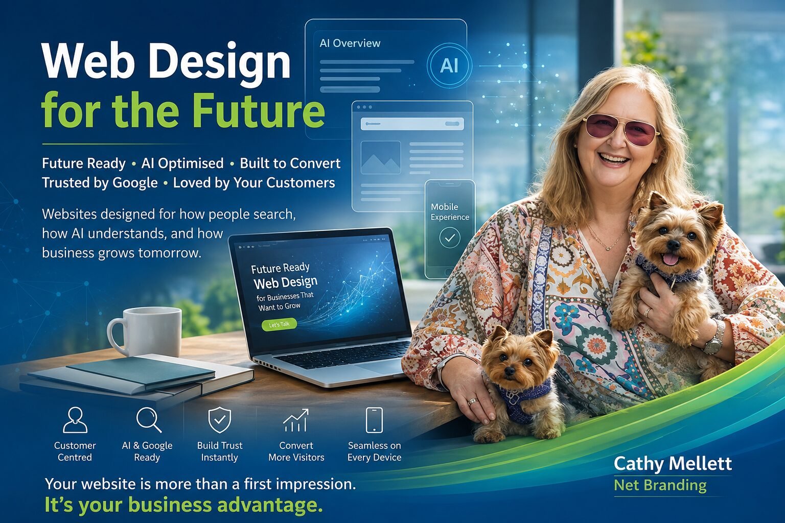 AI-powered web design for businesses AI-powered web design for businesses