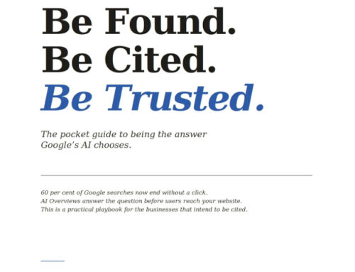Be Found. Be Cited. Be Trusted.: The pocket guide