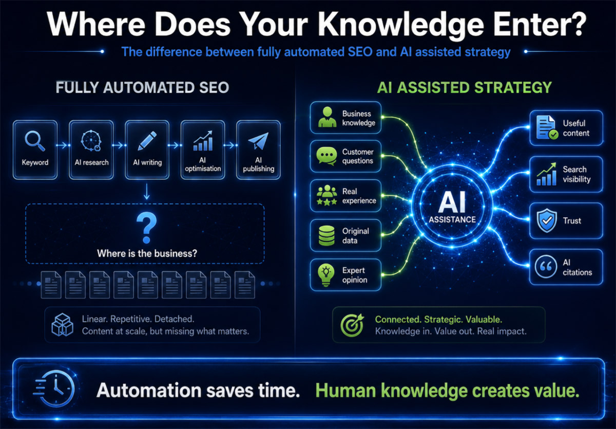 Difference Between AI Content and AI Assistance Difference Between AI Content and AI Assistance