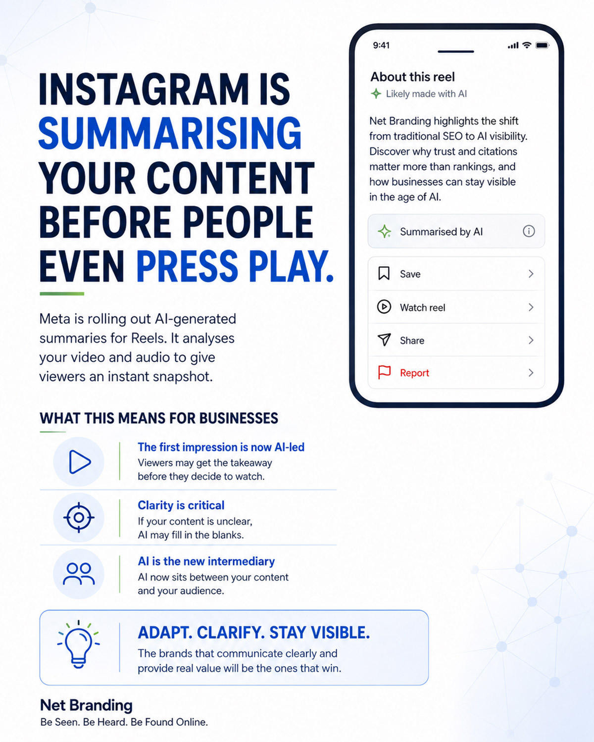 Your content now has a second reader Your content now has a second reader